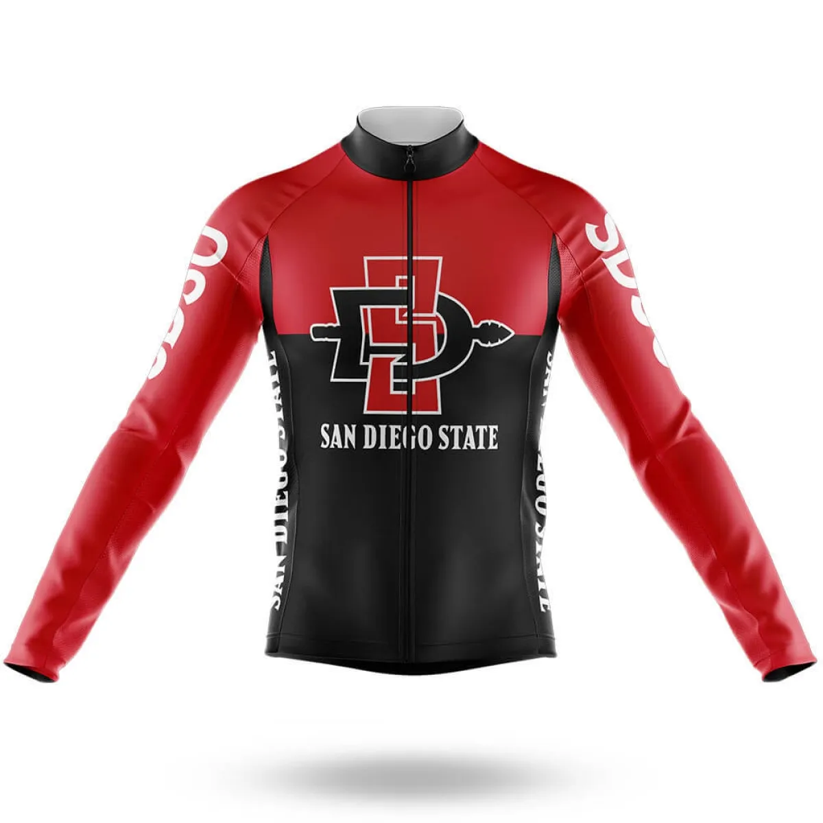 San Diego State University V2 Long Sleeve Cycling Jersey Only