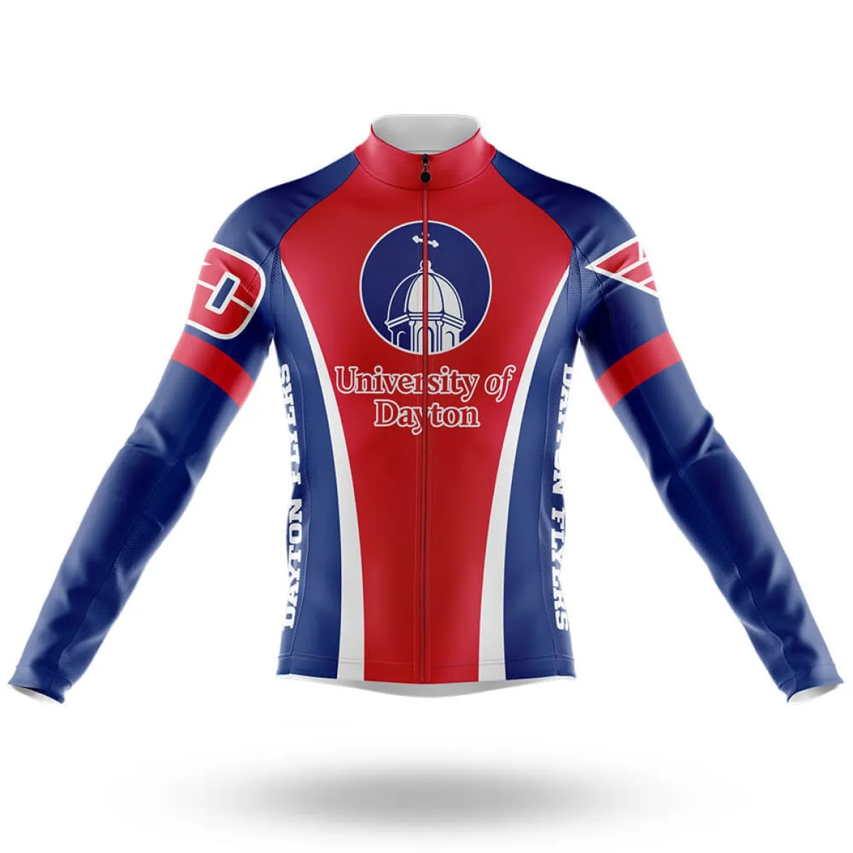 University of Dayton Long Sleeve Cycling Jersey Only