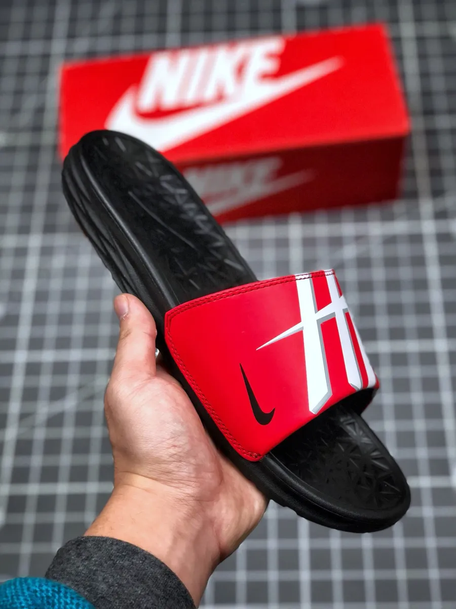 Houston Rockets Benassi Solarsoft Slide 2 917551-602 For Sale