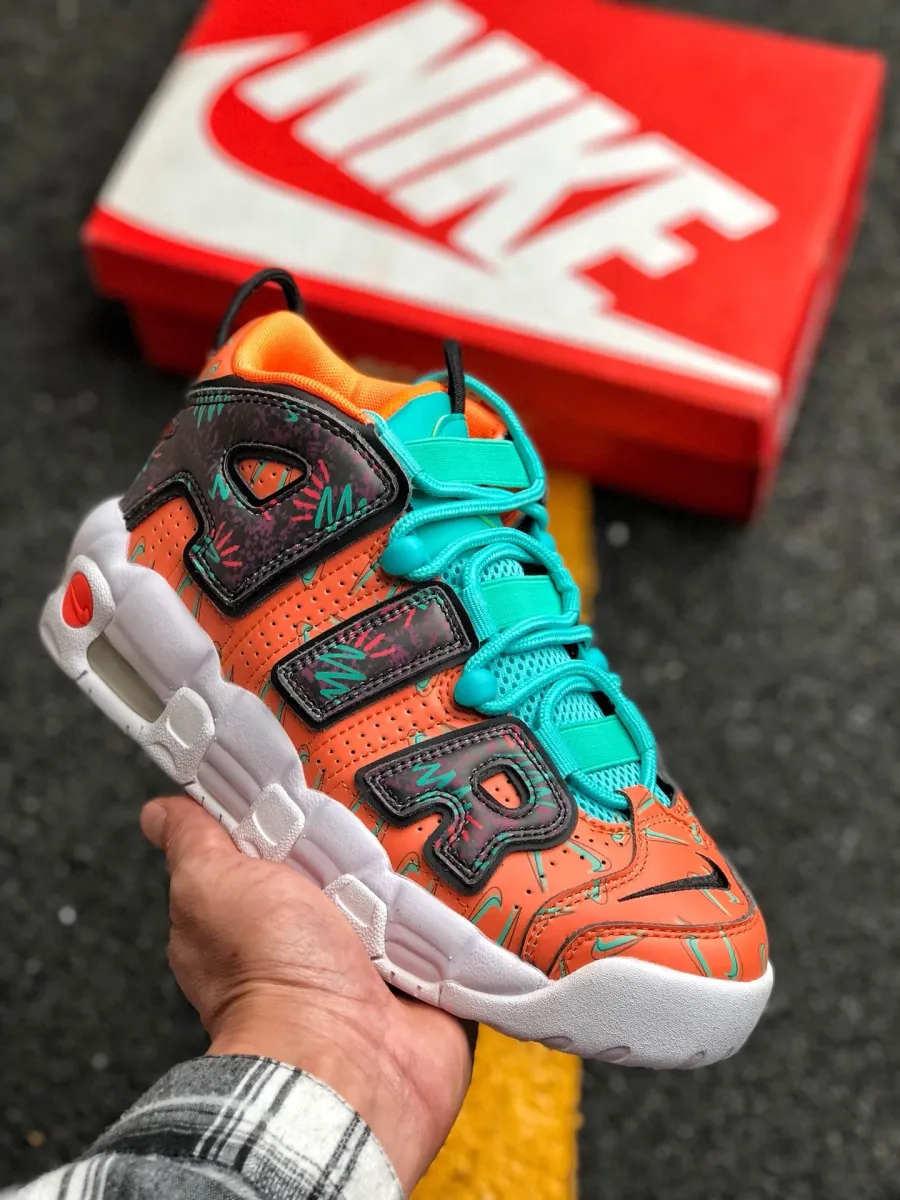 Nike Air More Uptempo 'What The 90s' AT3408-800 uptempo nike orange