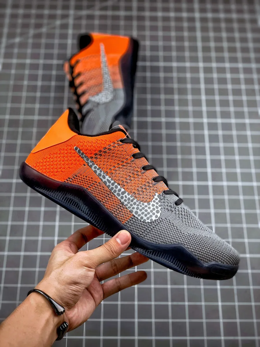Nike Kobe 11 Elite Low 'Easter' Grey Orange / grey kobe 11