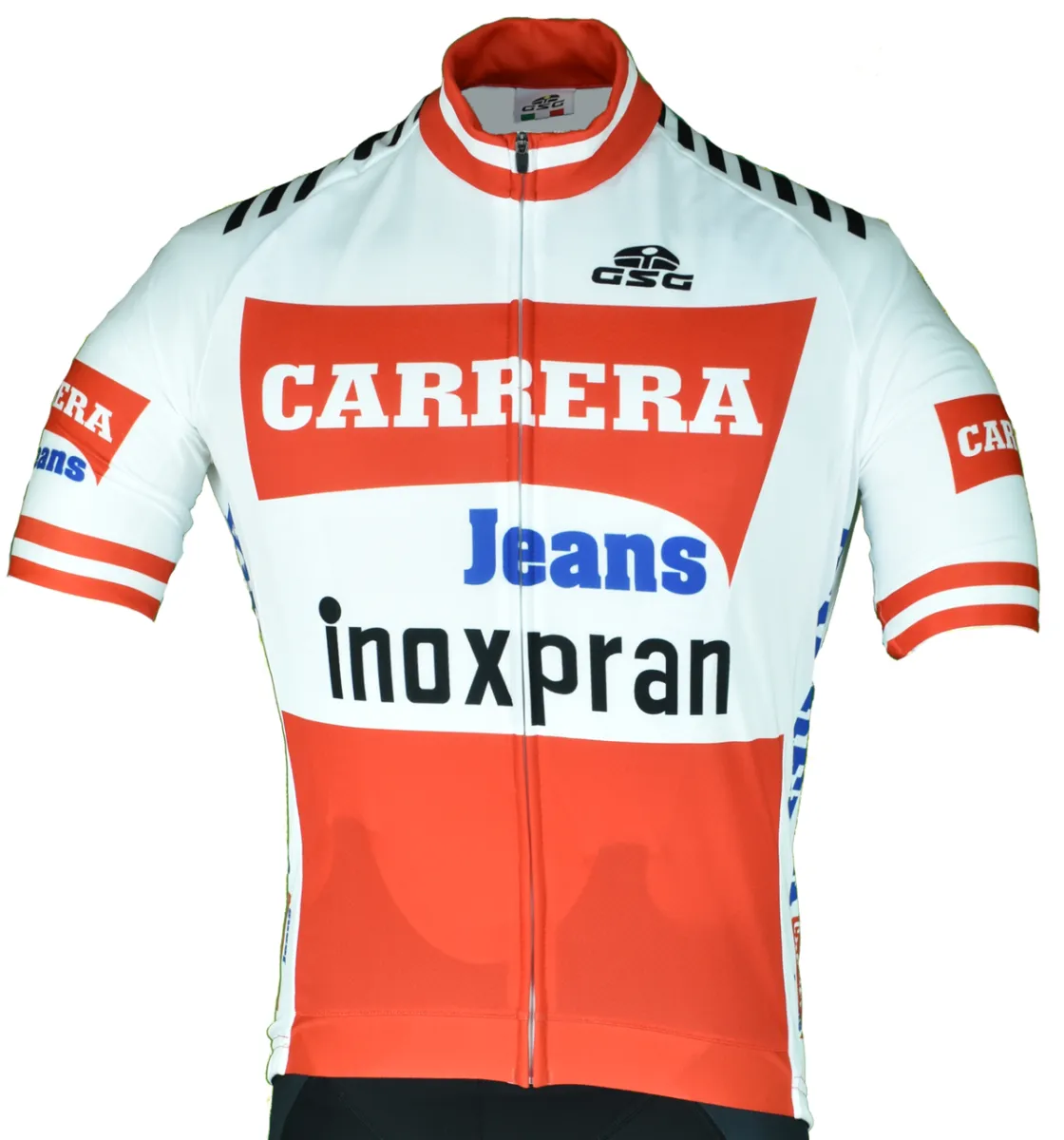 Carrera Retro Inoxpran White Jersey, New Releases CAR20J1