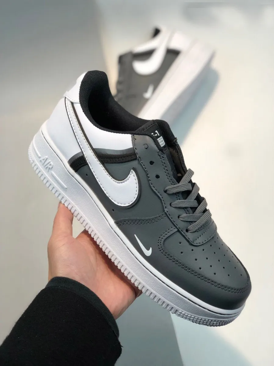 Nike Air Force 1 07 LV8 Grey White CI0061-002 Brand New