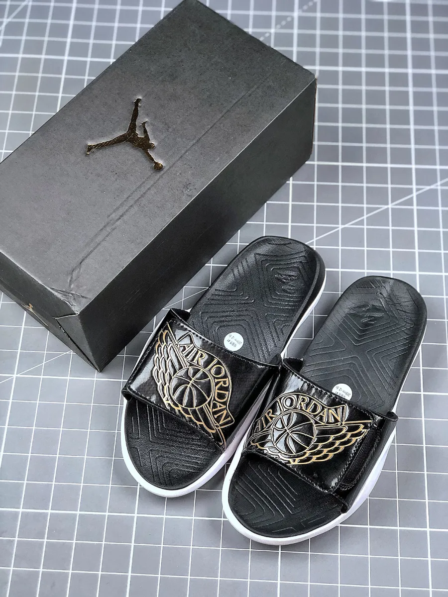 Air Jordan Hydro 7 Black Gold AA2517-021 For Sale