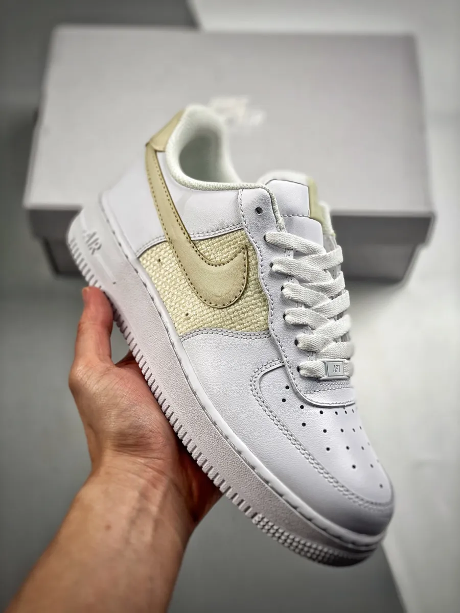 Nike Air Force 1 Low Cross Stitch Grey Cross Air Force Ones