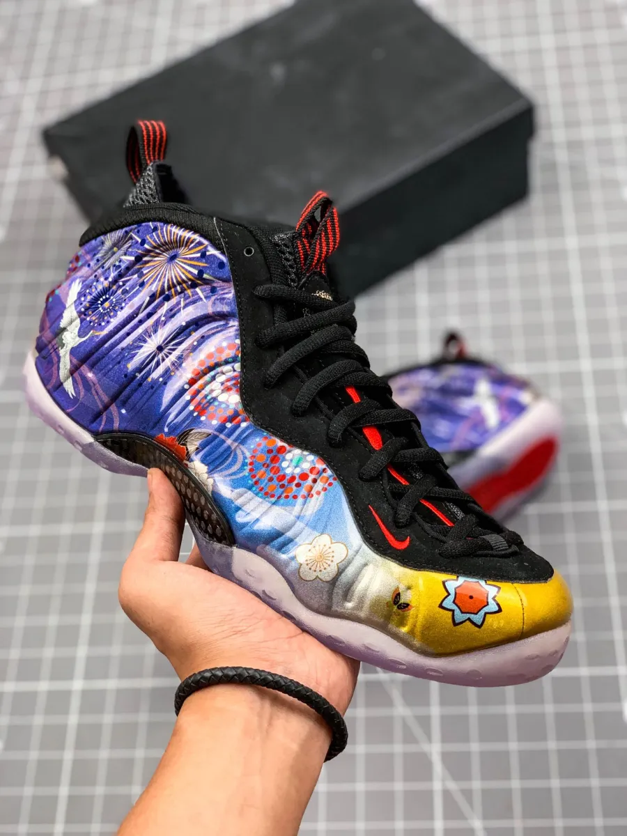Nike Air Foamposite One Qs 'Lunar New Year 2018' Multi-Color AO7541-006 Online