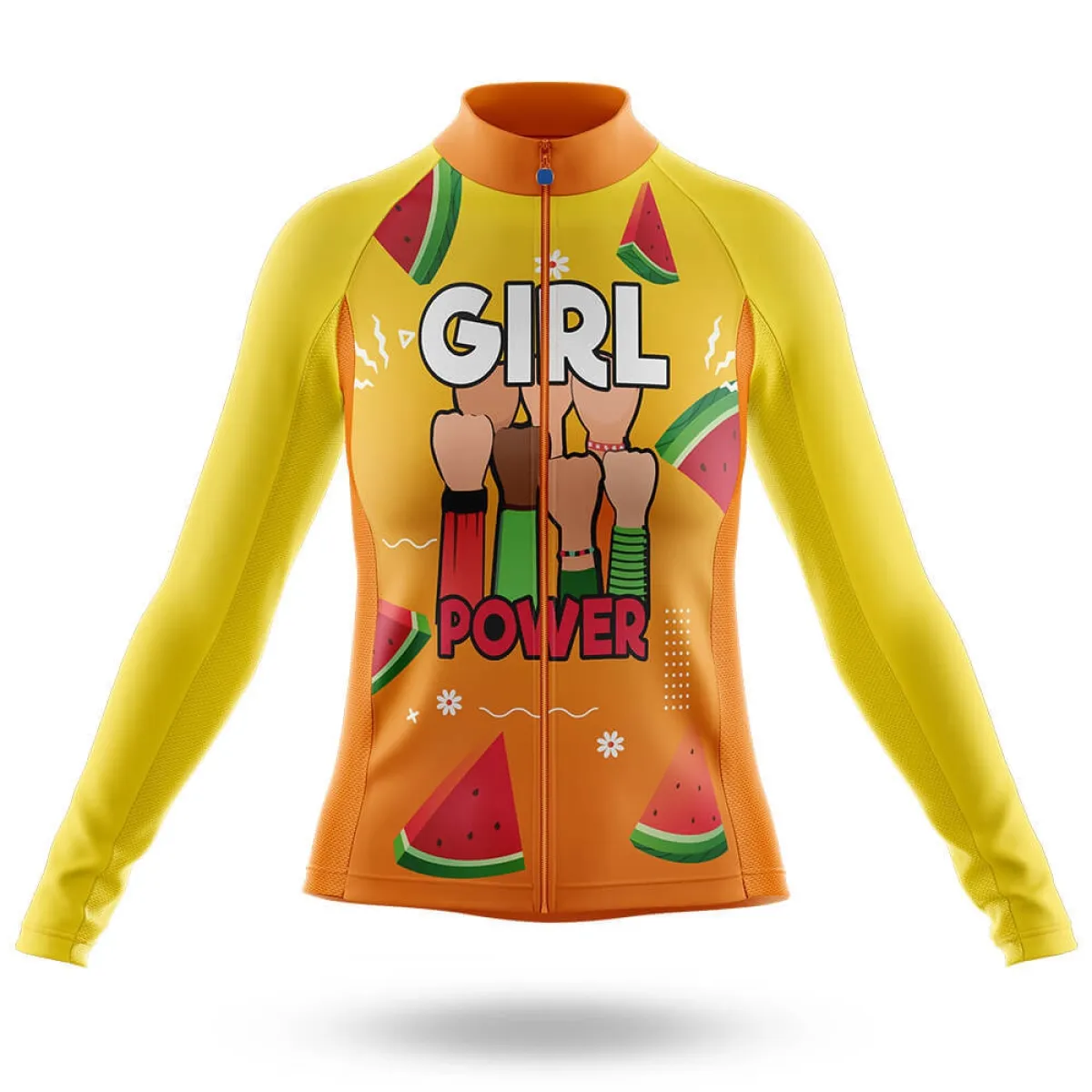 Girl Power - Women - Cycling Kit / Long Sleeve Jersey