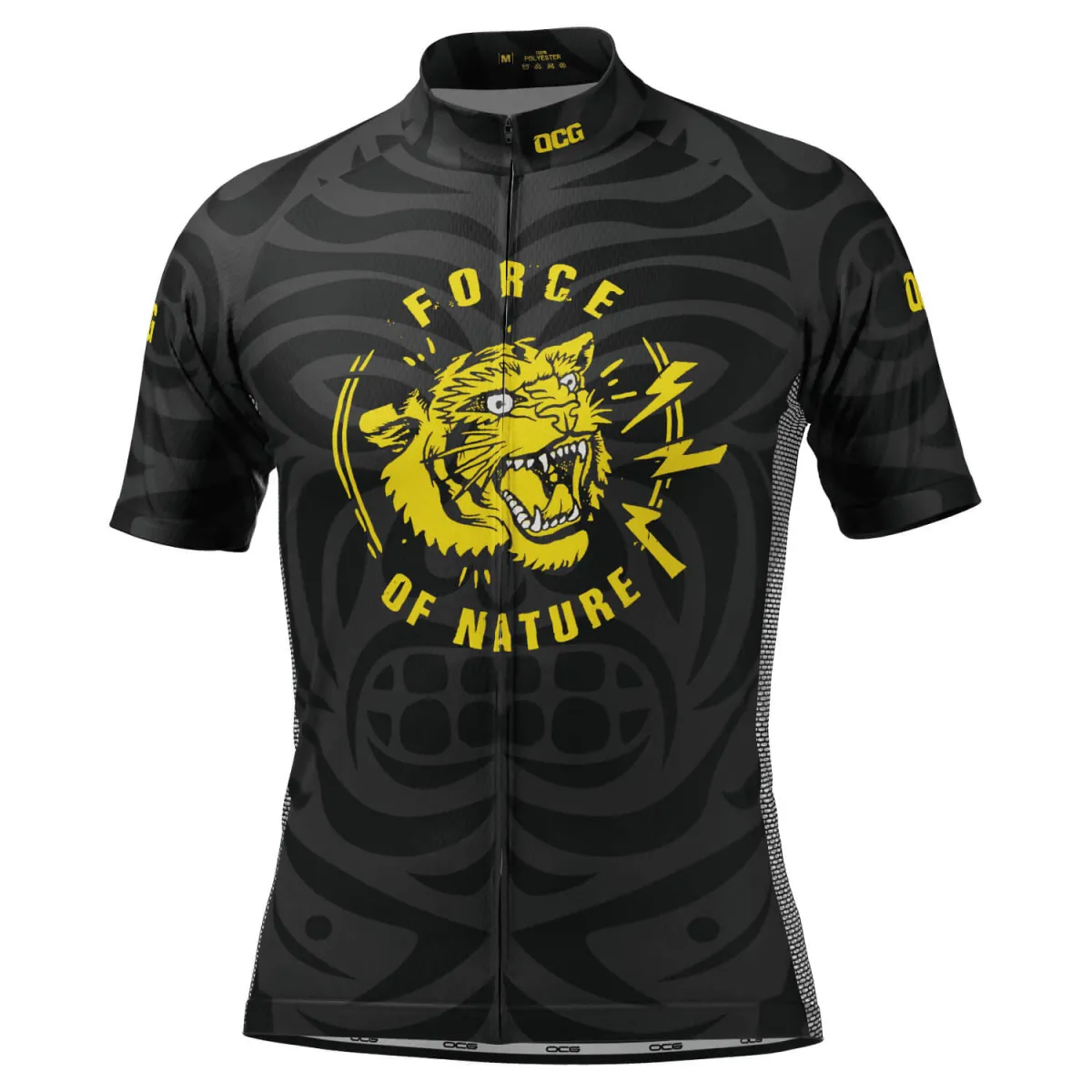 Men's Force of Nature Tribal Short Sleeve Cycling Jersey #Tribal Jersey