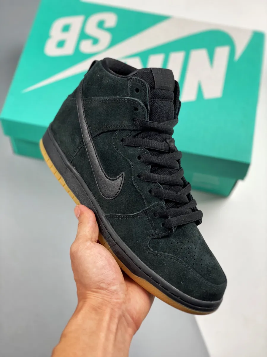 Nike SB Dunk High 'Black Gum' 305050-029 For Sale