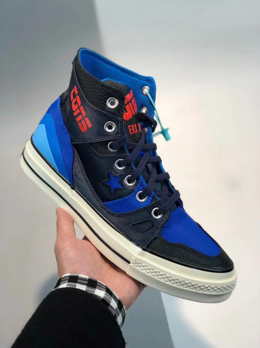 Women Converse Chuck 70 E260 Hi Black Royal 166321C Restock