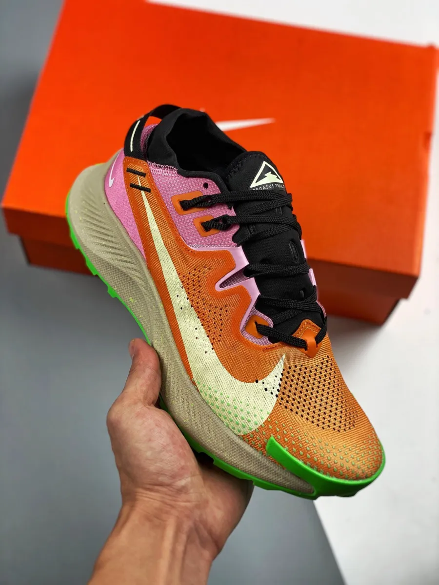 Nike Pegasus Trail 2 Bright Mango Neon nike pegasus trail 2 size 13