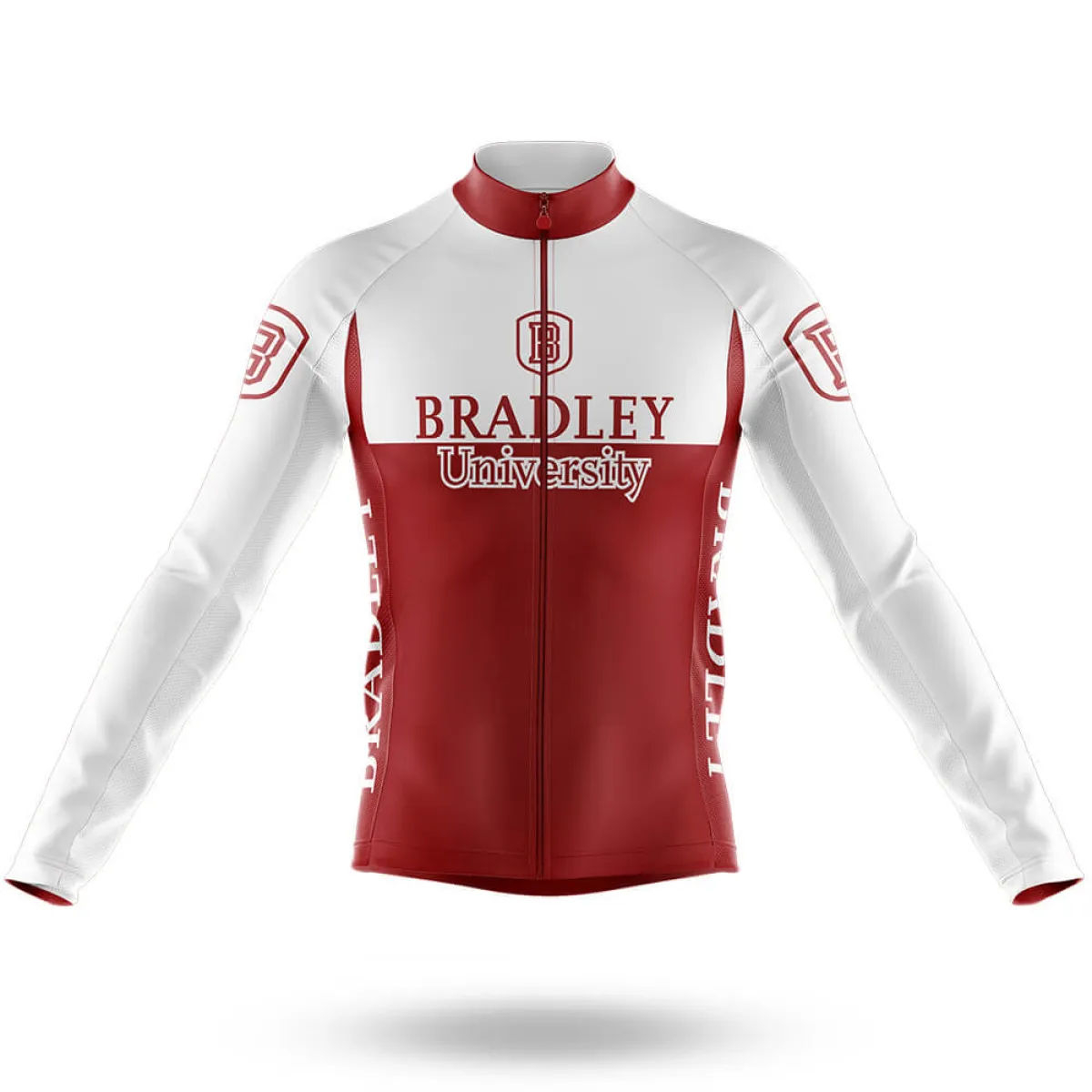 Bradley University V2 Long Sleeve Cycling Jersey Only