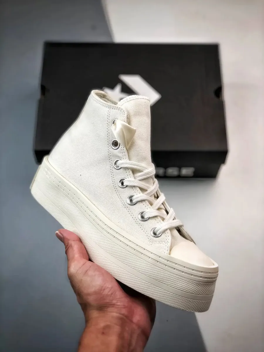 Converse Platform. Converse Chuck Taylor Modern Lift Platform High Canvas White A06140C
