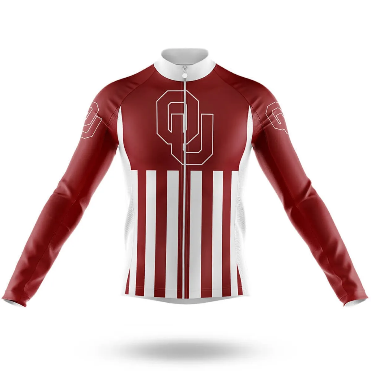 University of Oklahoma USA Long Sleeve Cycling Jersey Only