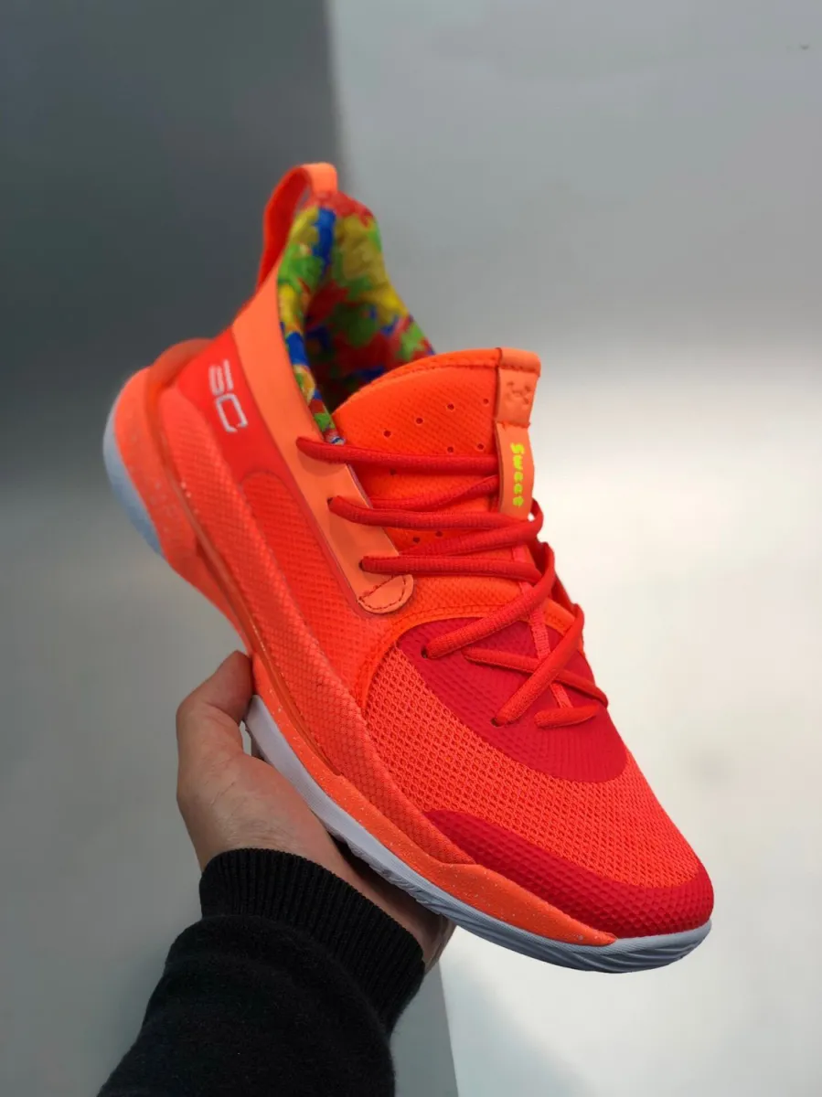 UA Curry 7 'Sour Patch Kids' Red / under armour sour patch shoes