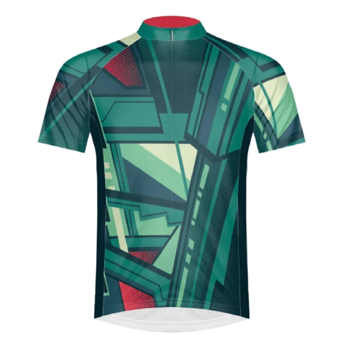 Primal Wear Cyberspace Men's Full Zip Sport Cut Cycling Jersey Sportcut