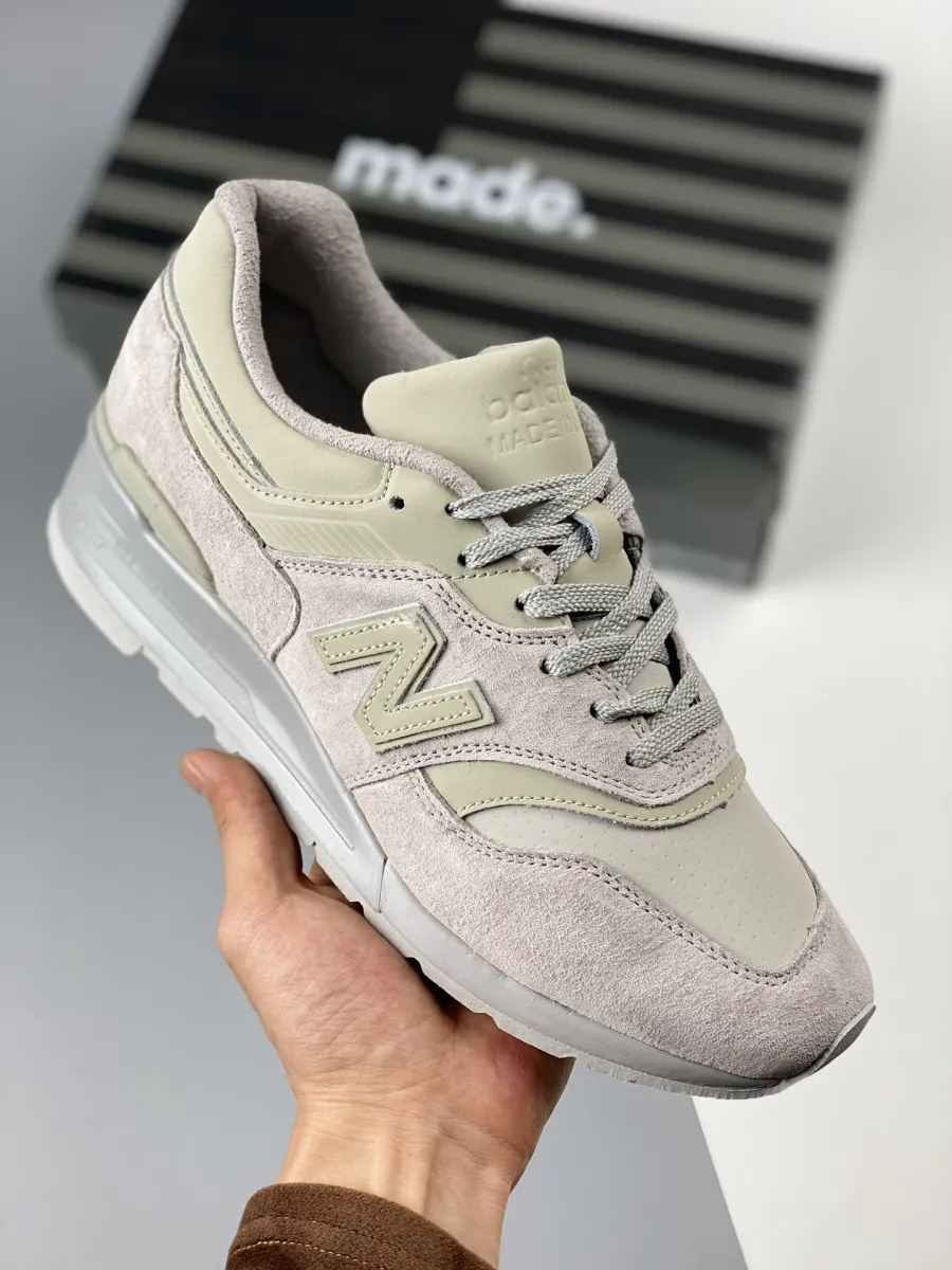 New Balance 997 'Grey Suede' M997LBD #new balance suede grey