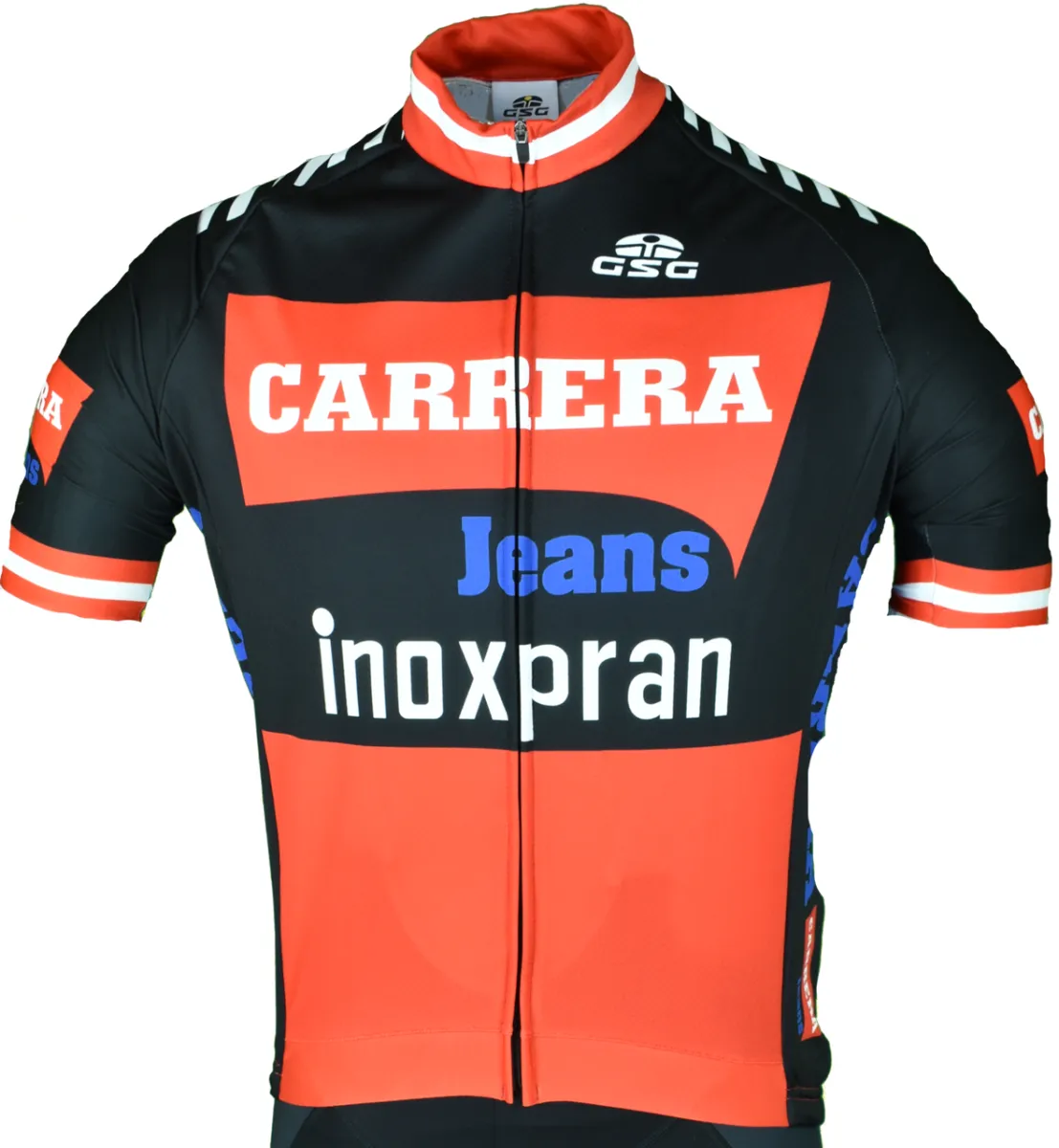 Carrera Retro Inoxpran Black Jersey, Brand New CAR20J2