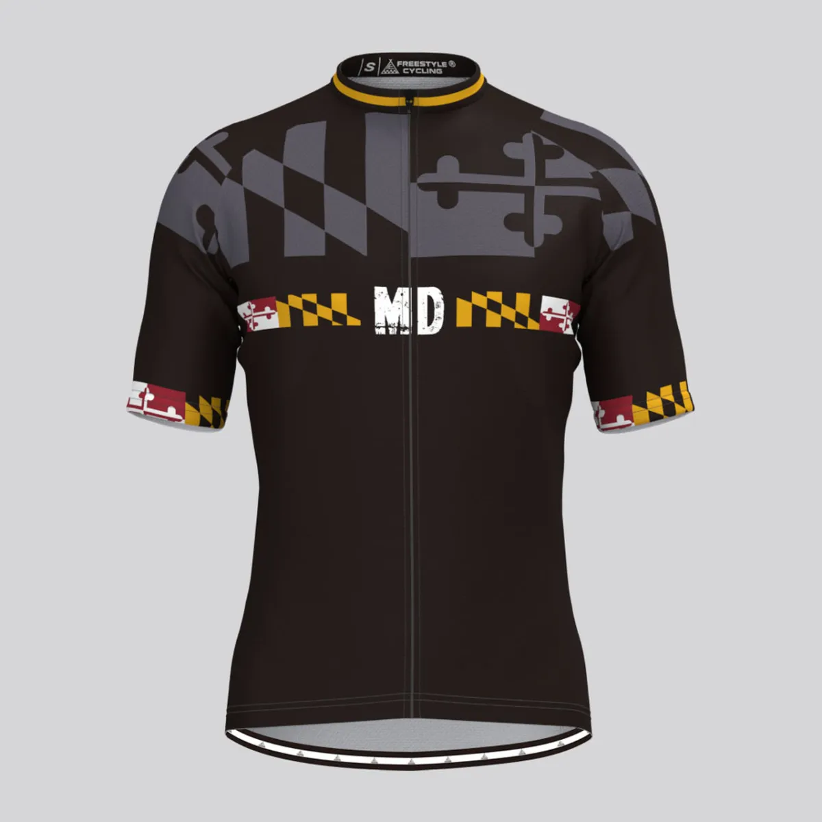 Maryland Blackout Men's Cycling Jersey For Sale