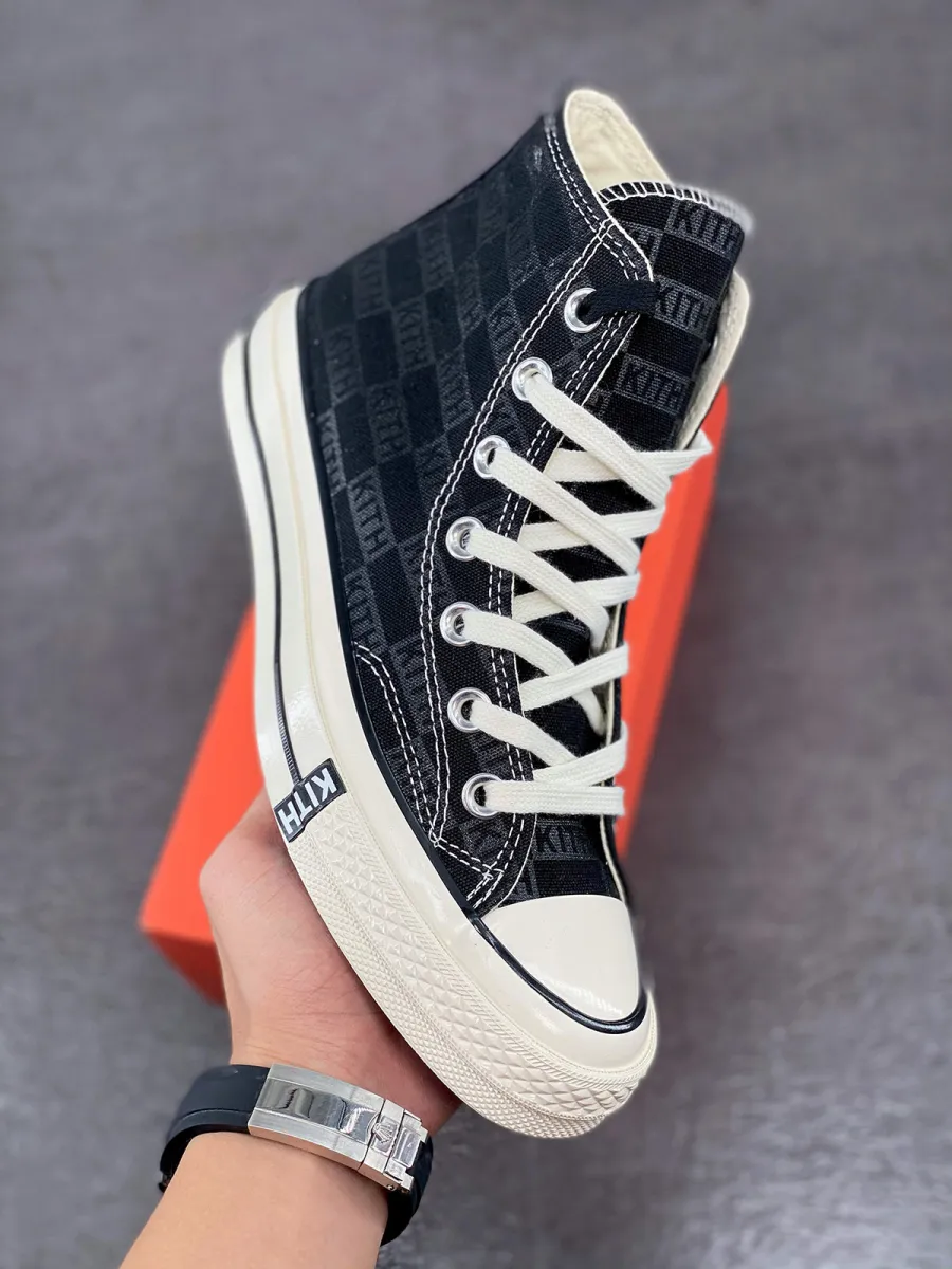 Kith x Converse Chuck 70 Hi 'Black Monogram' / converse kith