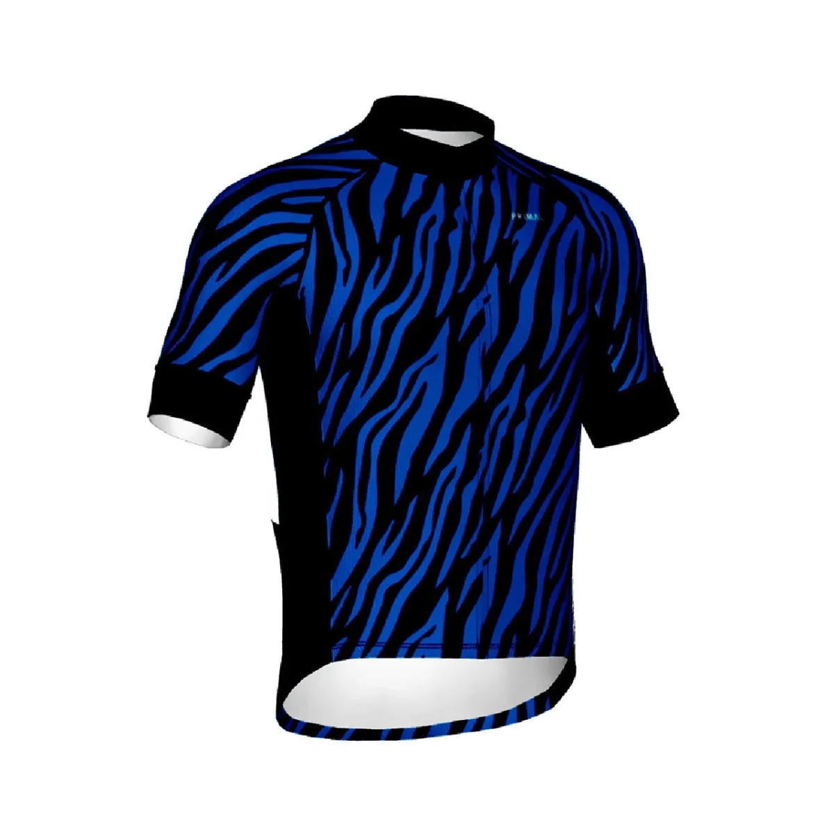 Cycling Jersey Tiger Print by Primal Men's Short Sleeve Full Zip