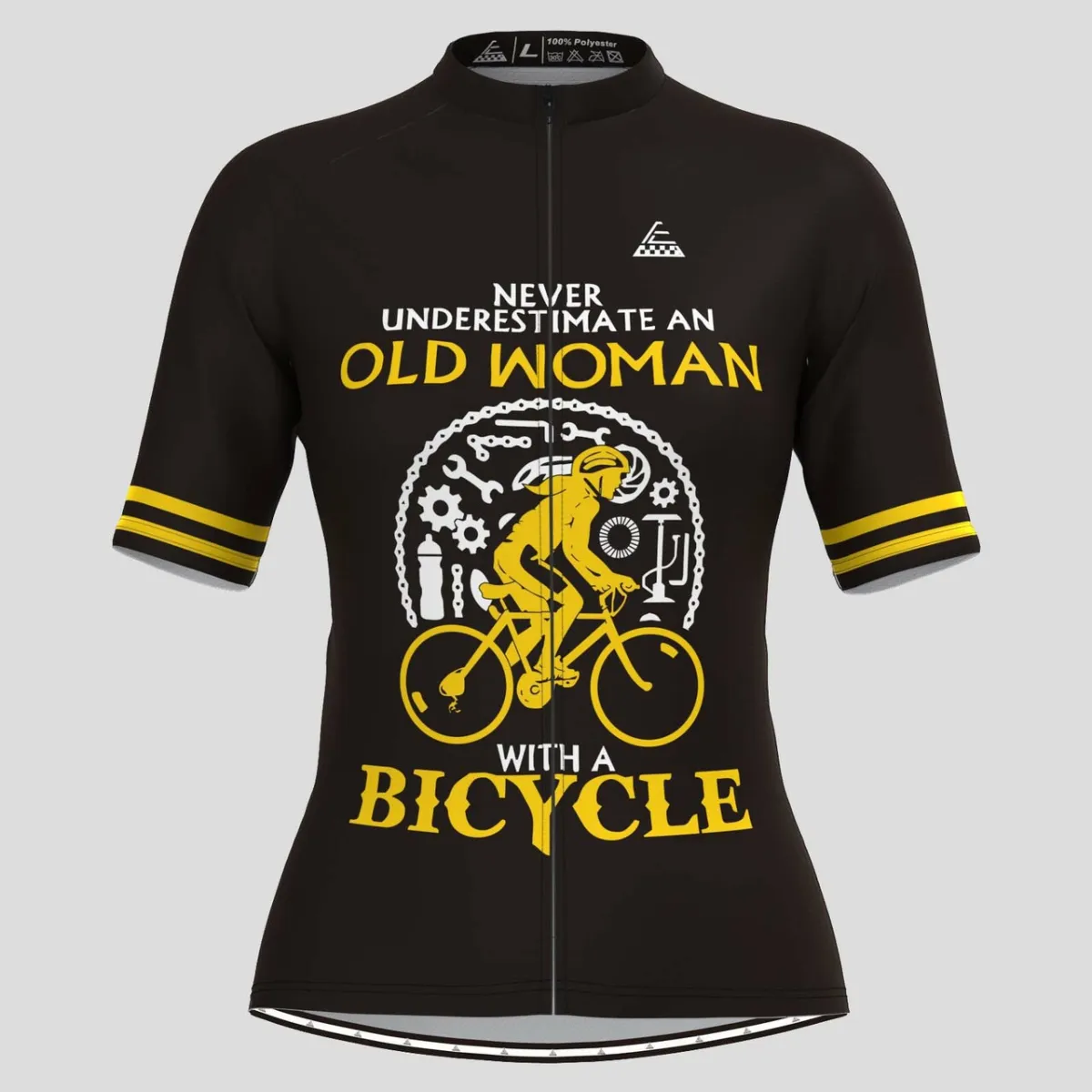 Women's Old Woman Cycling Jersey V2 For Sale