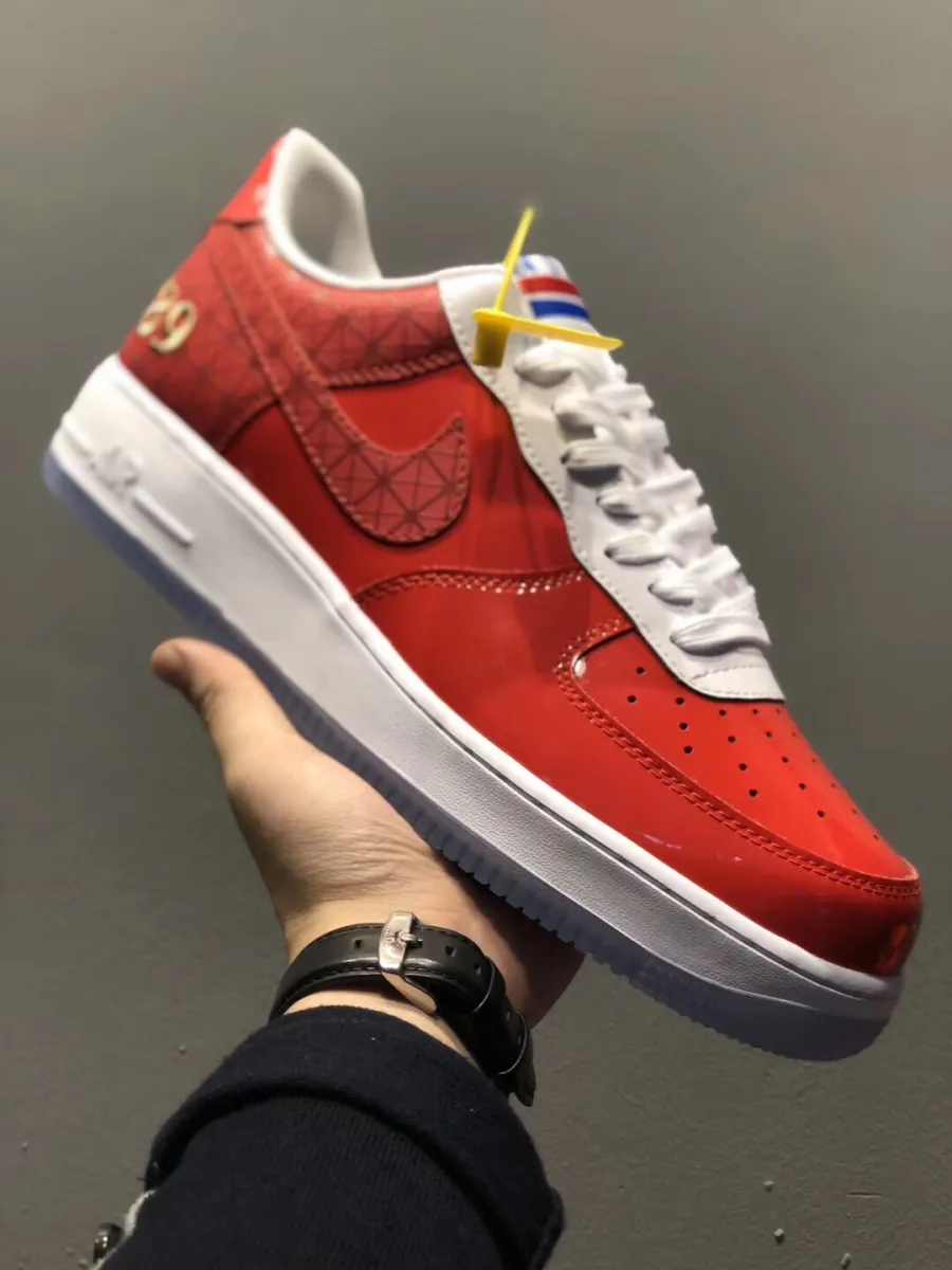 Nike Air Force 1 Low '1989 NBA Finals' University Red/University Red #1989 nike air force