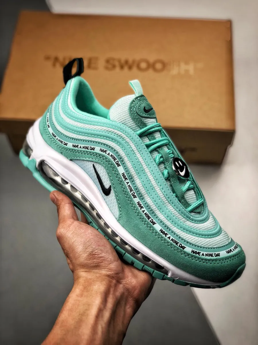 Nike Air Max 97 'Have A Nike Day' GS Teal 923288-300 - air max 97 tropical twist