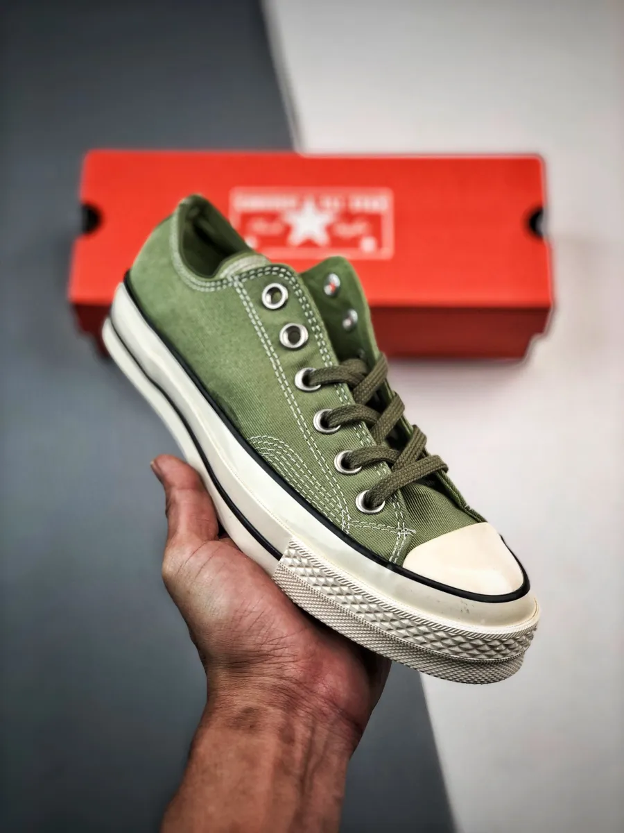 Online Converse Chuck 70 Low 'Jungle Cloth Alligator Green' A03438C