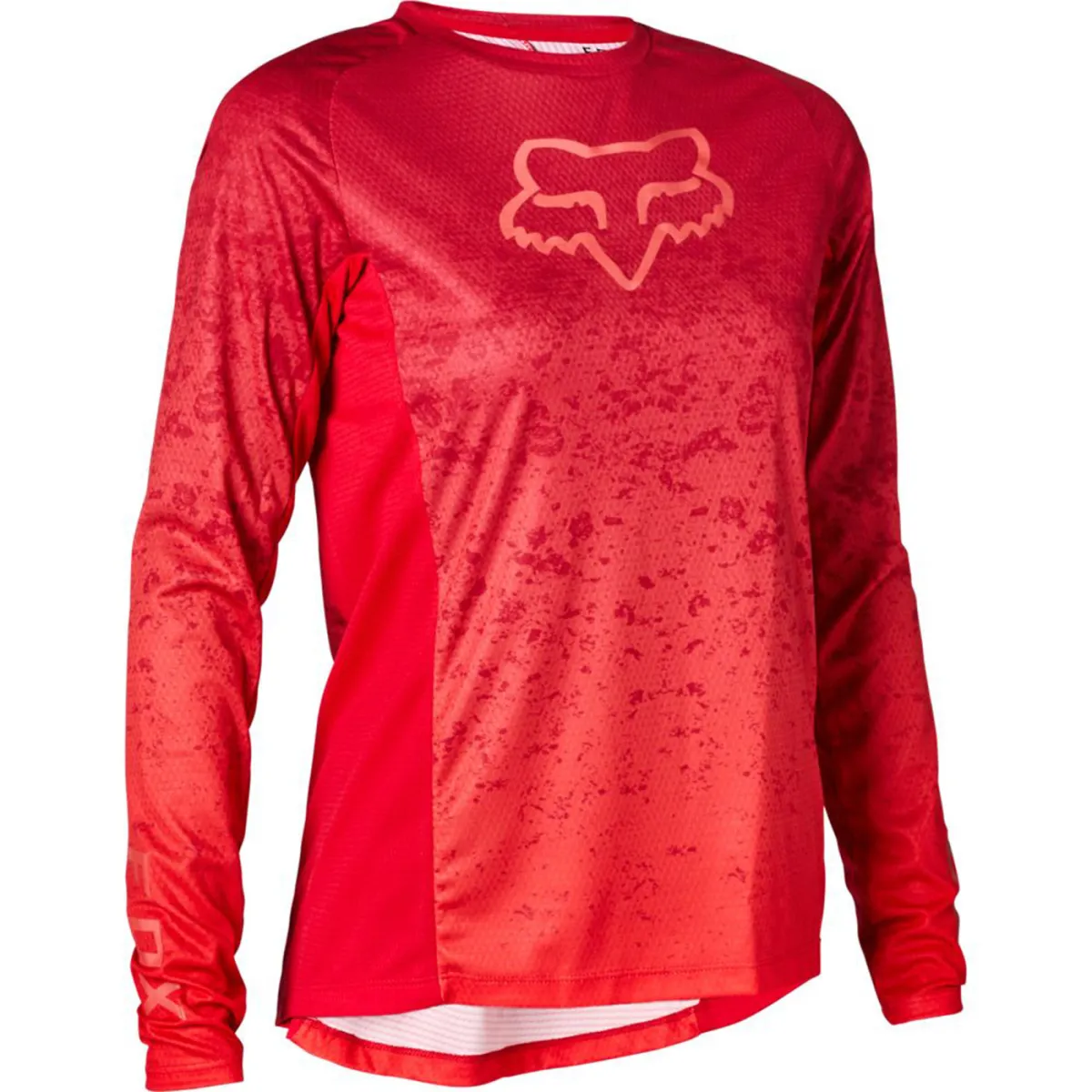 Fox Defend Lunar woman long sleeves jersey - Red 28675-307