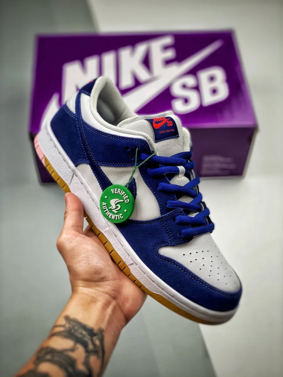 Nike SB Dunk Low 'Los Angeles Dodgers' Deep Royal Blue Do9395 400