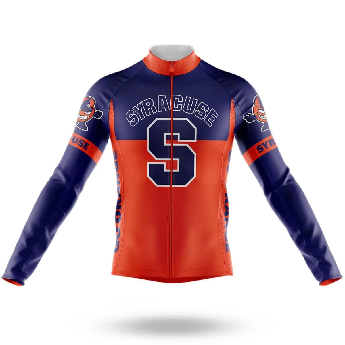 Syracuse University V2 Long Sleeve Cycling Jersey Only