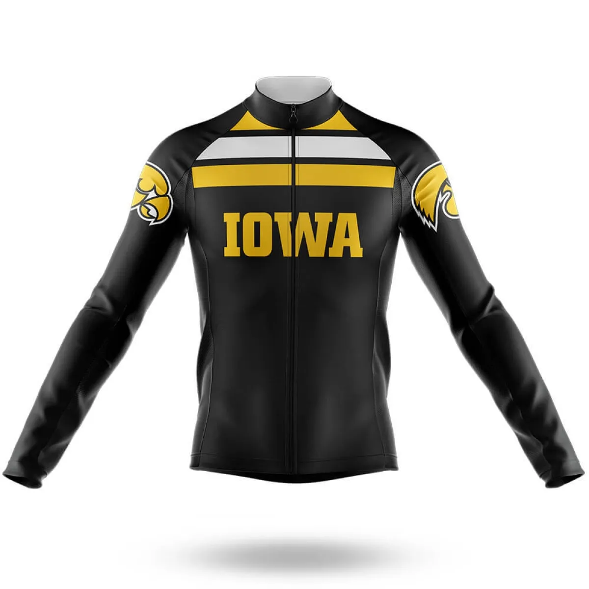 University of Iowa V3 Long Sleeve Cycling Jersey Only