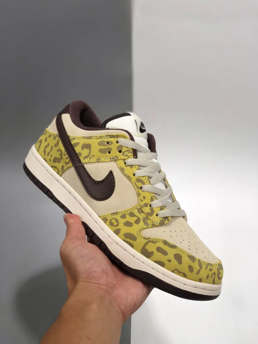 Nike Dunk Low PRM 'Animal' Beach/Baroque Brown New Releases
