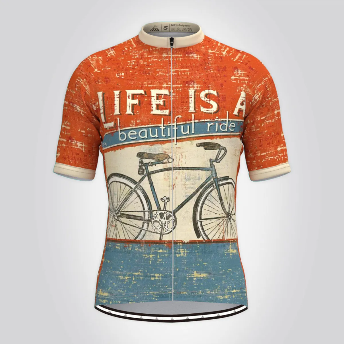 Life Is A Beautiful Ride Men's Cycling Jersey Outlet