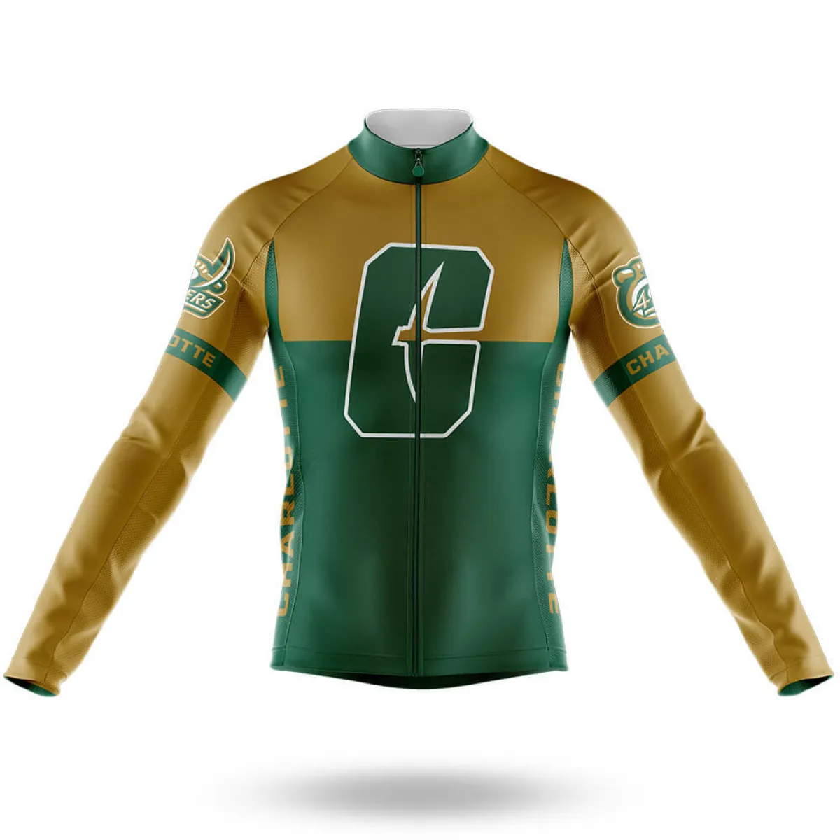 University of North Carolina Charlotte V2 Long Sleeve Cycling Jersey Only