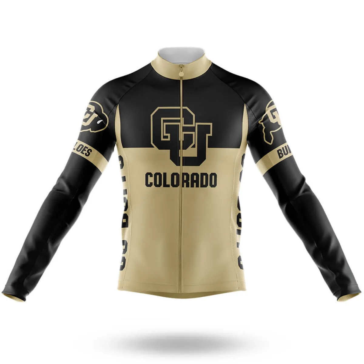 University of Colorado Boulder V2 Long Sleeve Cycling Jersey Only | boulder bibs