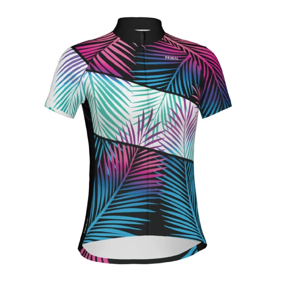 Primal Wear Palm Patch Full Zip Short Sleeve Women's Cycling Jersey Primal Wear Cycling