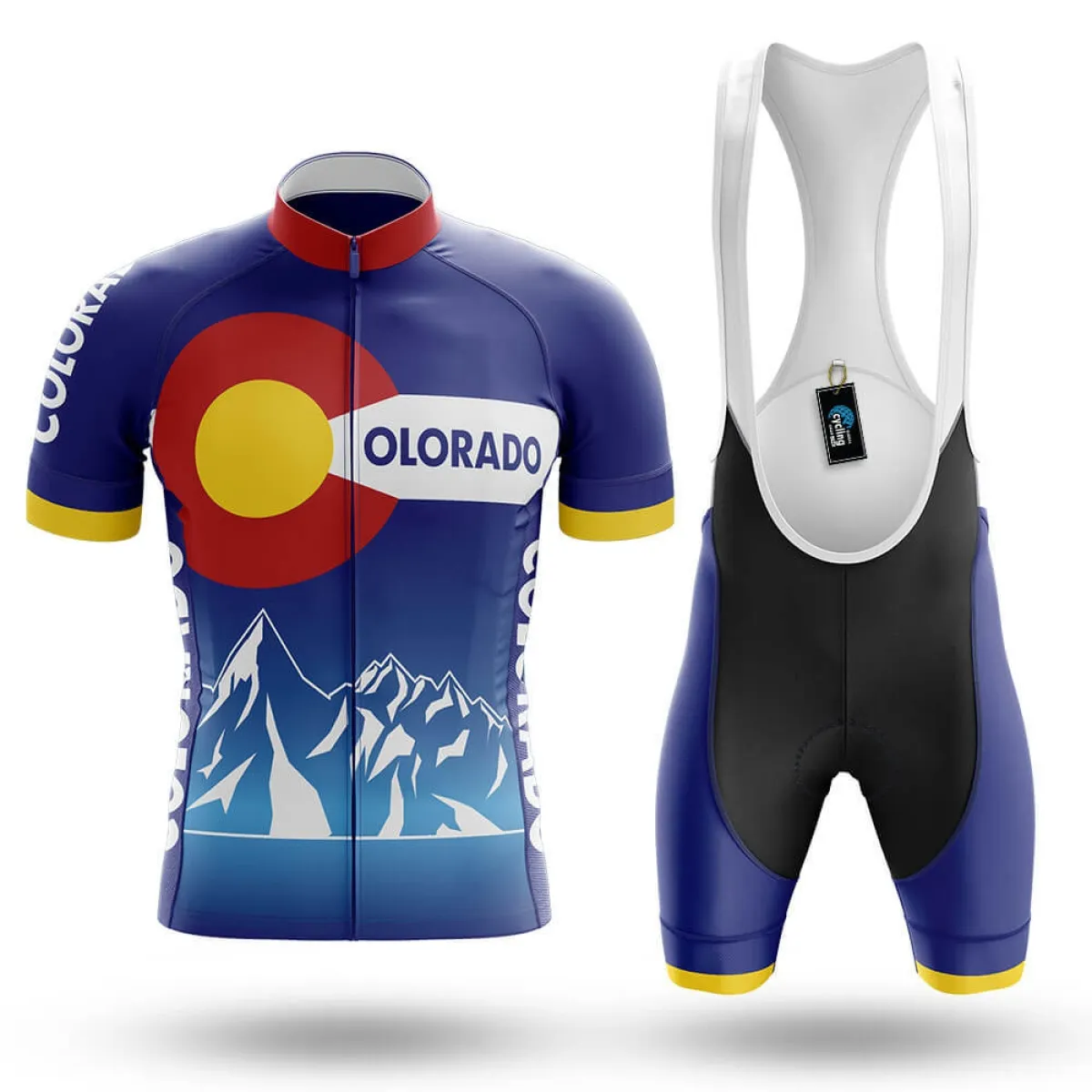 Colorado Mountains - Men's Cycling Kit / Full Set