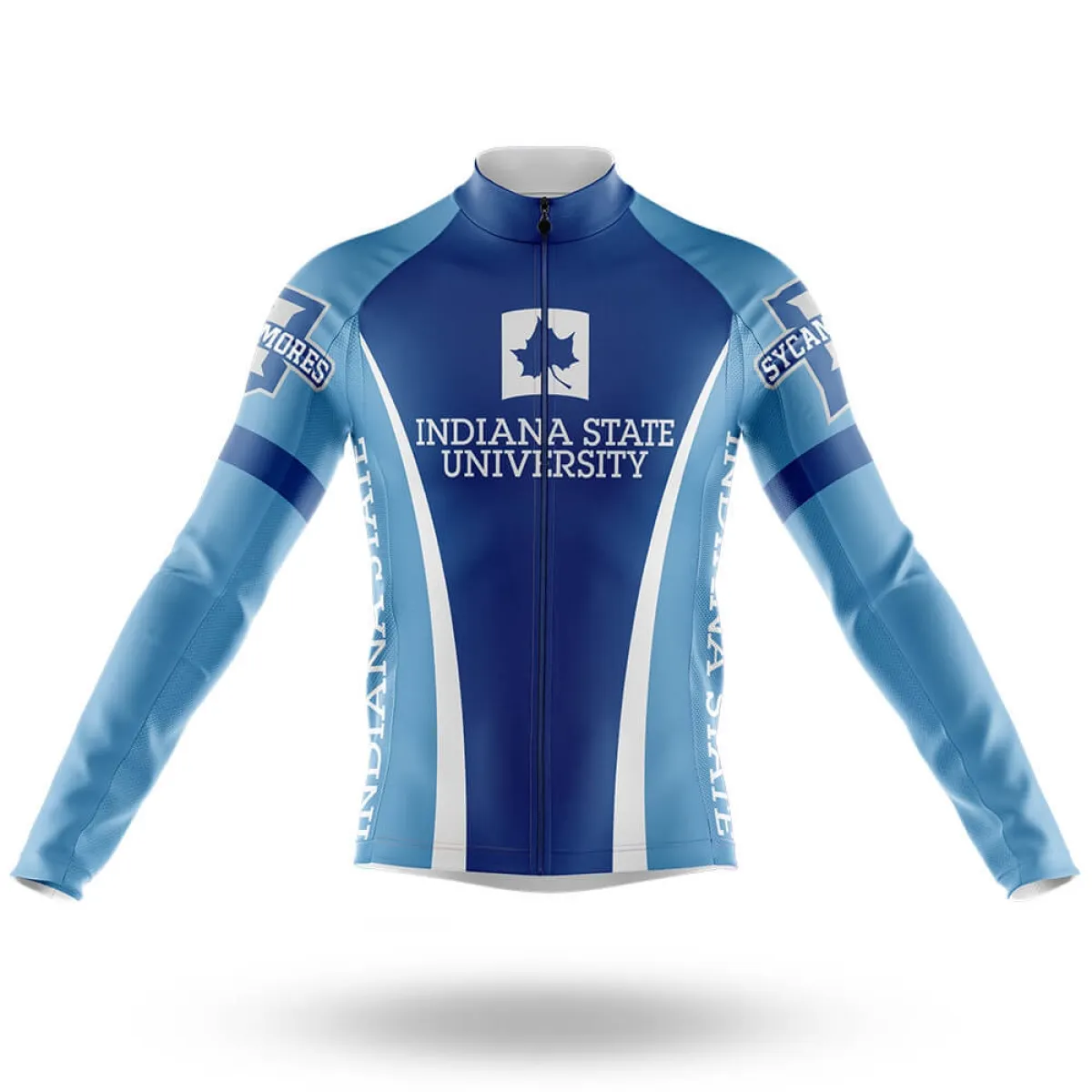 Indiana State University Long Sleeve Cycling Jersey Only