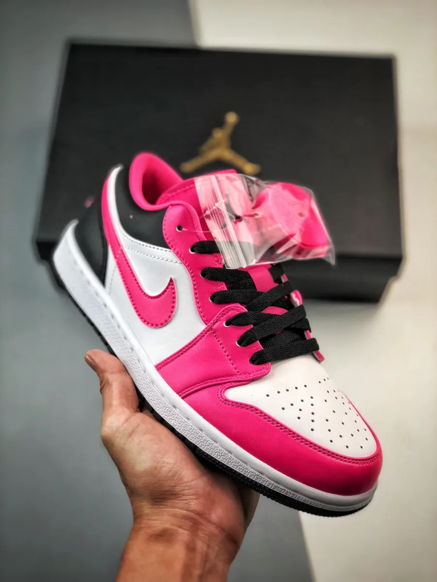 Air Jordan 1 Low Fierce Pink/Black-White DZ5365-601 New Releases