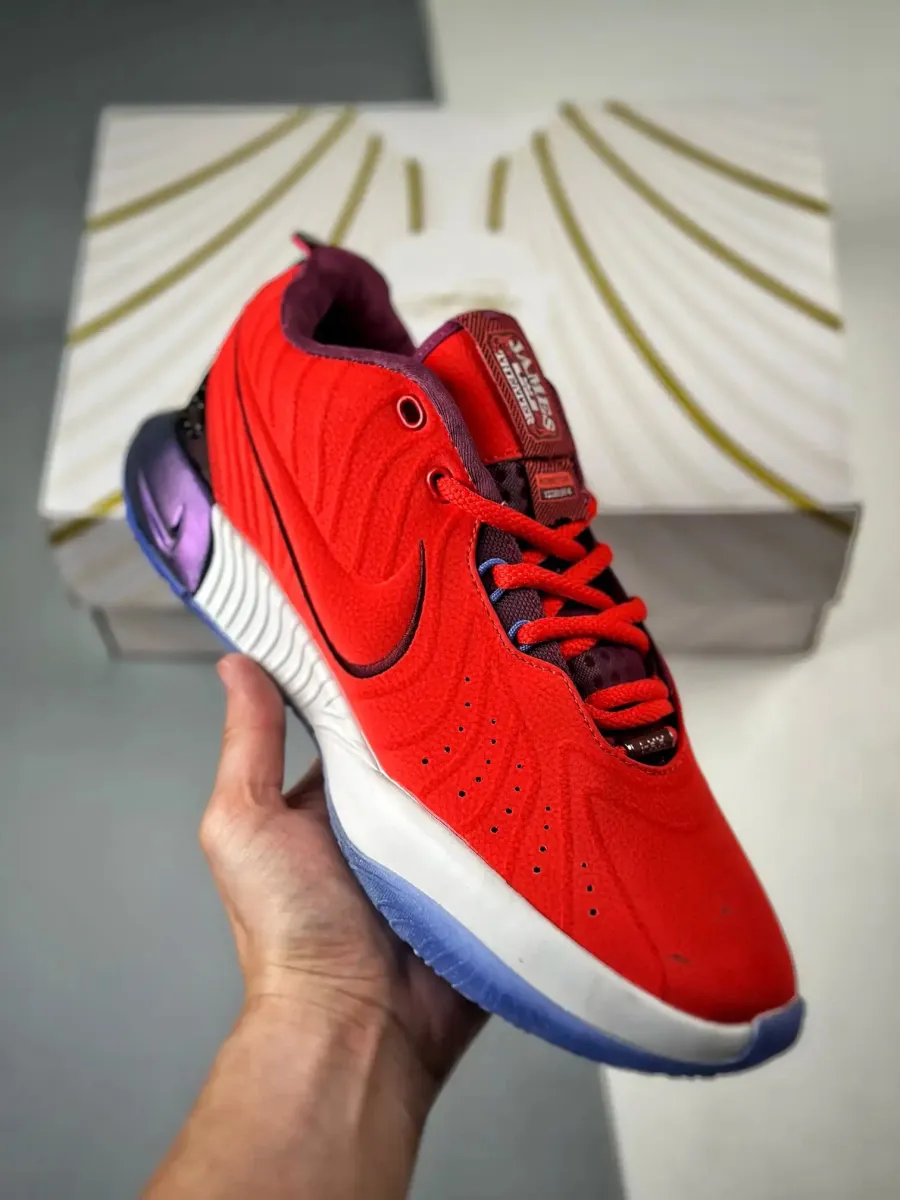 Nike LeBron 21 'Movie Theater' Track Red FN4305-600 To Buy