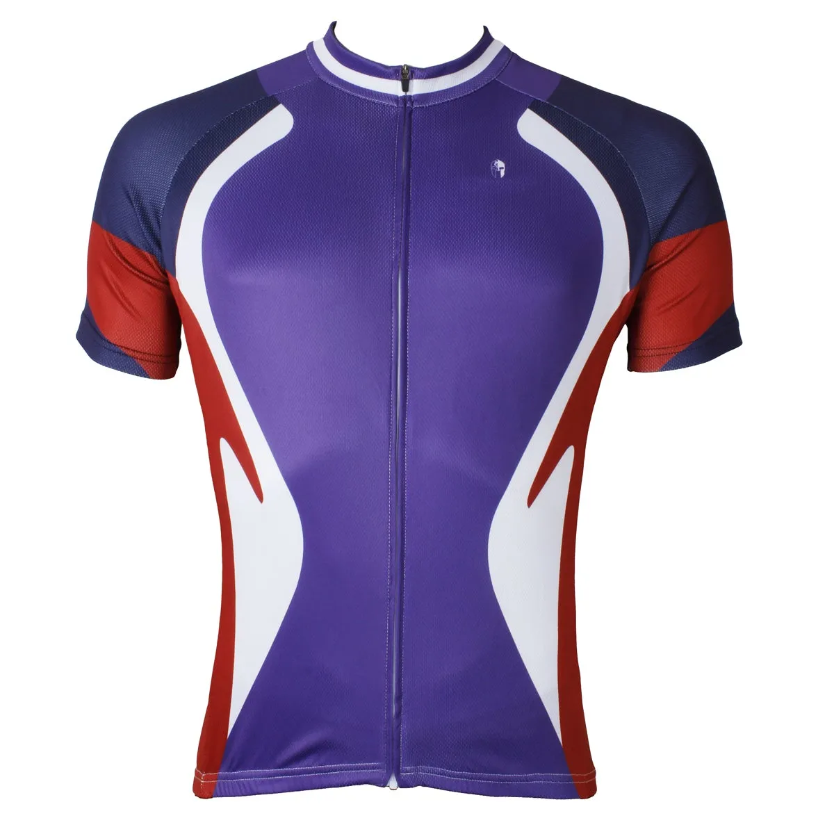 Funnel Purple Cycling Short-sleeve Jersey Summer T-shirts NO.523