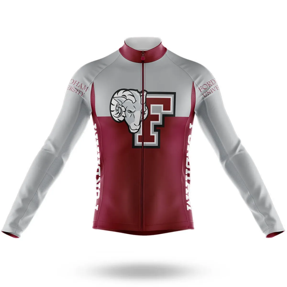 Fordham University V2 Long Sleeve Cycling Jersey Only