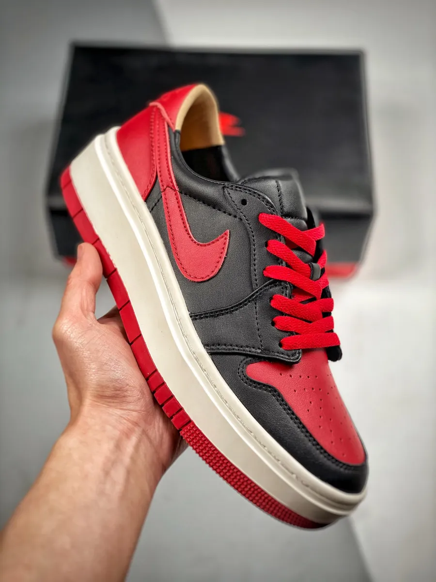 Air Jordan 1 LV8D 'Bred' Black/Varsity Red-White DQ1823-006 / air jordan 1 elevate low black