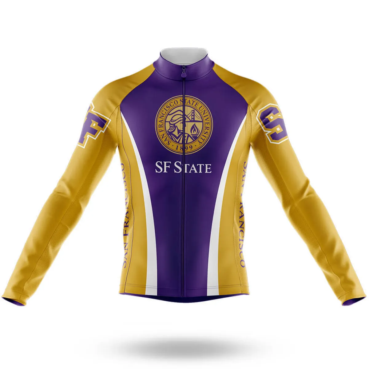 San Francisco State University Long Sleeve Cycling Jersey Only