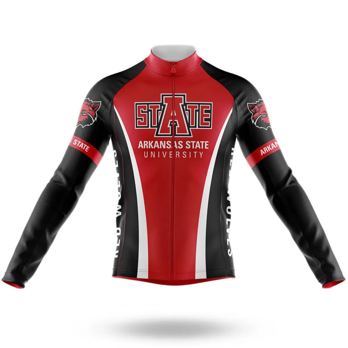 Arkansas State University Long Sleeve Cycling Jersey Only
