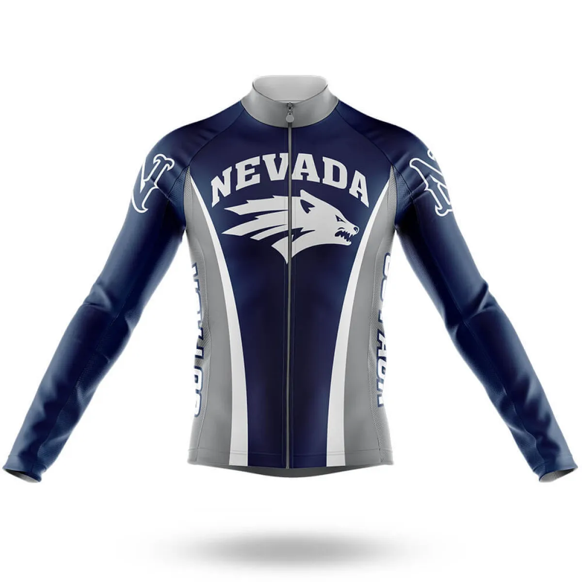 University Of Nevada Long Sleeve Cycling Jersey Only To Buy