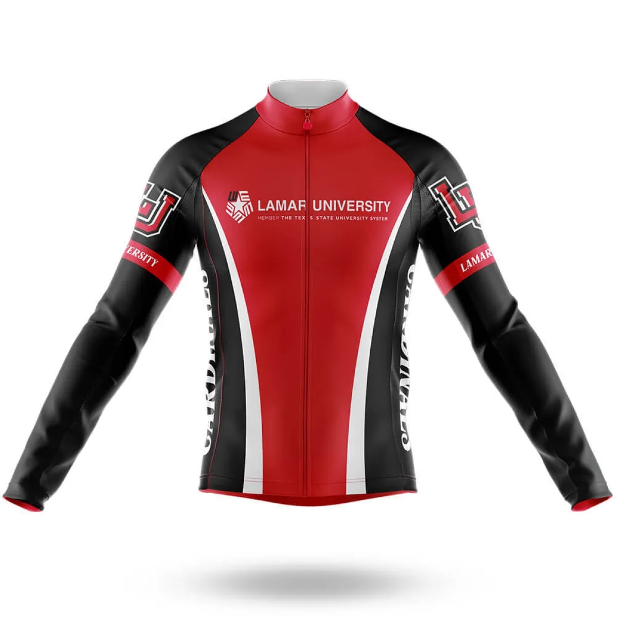 Lamar University Long Sleeve Cycling Jersey Only