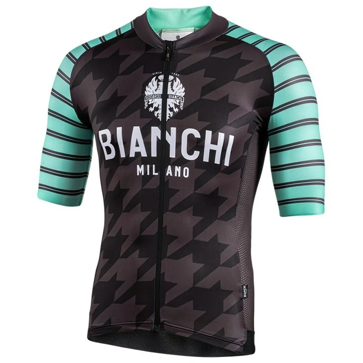 Bianchi Milano Flumini Black Green Jersey,